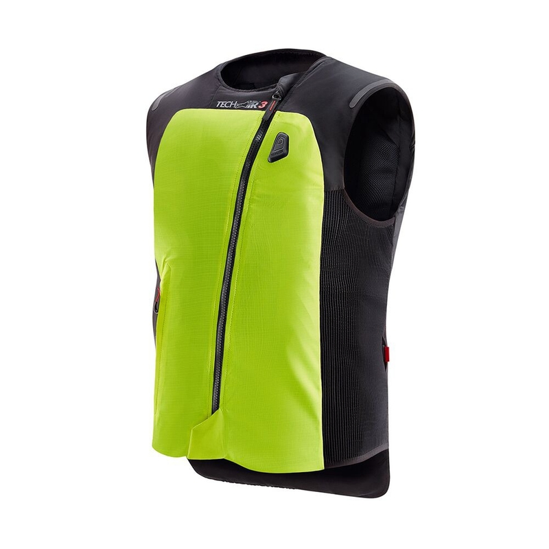 Alpinestars TECH-AIR®3 süsteemi fluo kollane-must turvavest