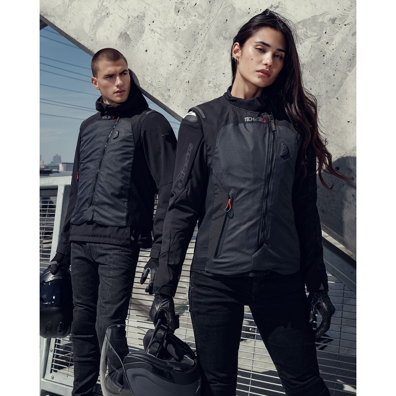 Alpinestars Stella TECH-AIR®3 süsteemi naiste turvavest must-tumehall