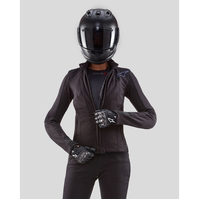 Alpinestars Stella TECH-AIR®3 süsteemi naiste turvavest must-tumehall