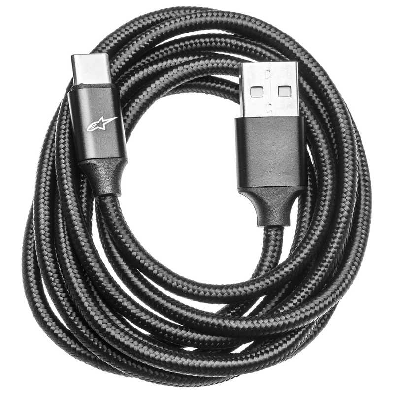 USB-C asenduslaadimiskaabel Alpinestars TECH-AIR®10/3/OFF-ROAD/7X turvapadjasüsteemidele