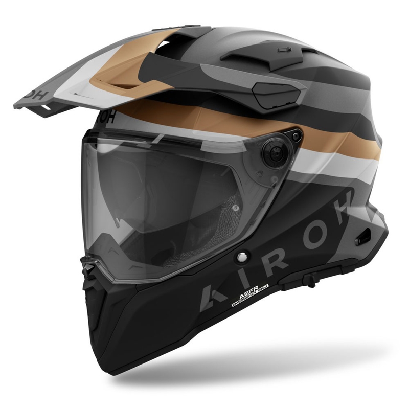 Enduro kiiver Airoh Commander 2 Doom matt kuldne