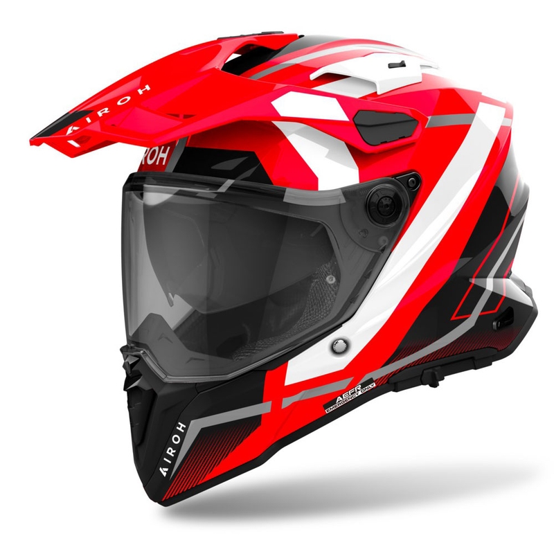 Enduro kiiver Airoh Commander 2 Mavick läikiv punane