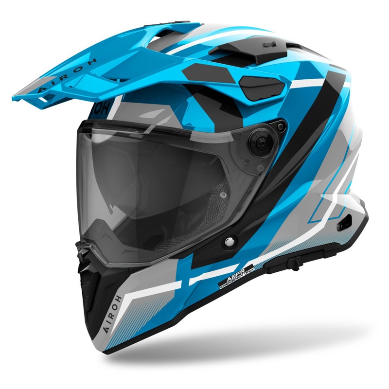 Enduro kiiver Airoh Commander 2 Mavick läikiv sinine