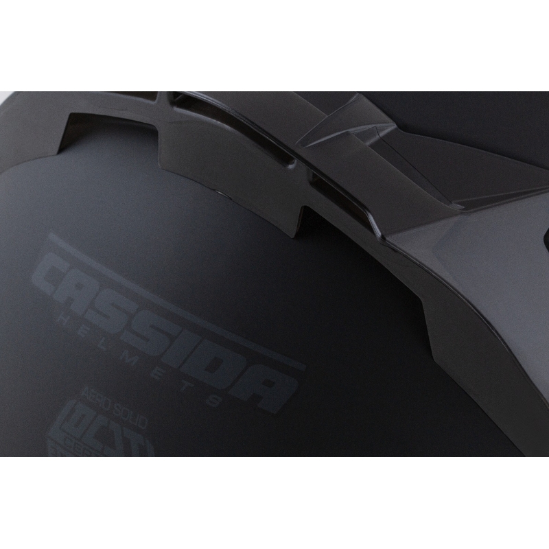 Cassida Aero Integraalne mootorratta kiiver matt must-hall