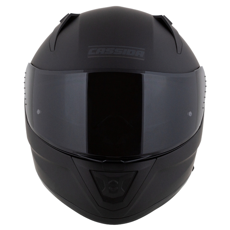 Cassida Aero Integraalne mootorratta kiiver matt must-hall