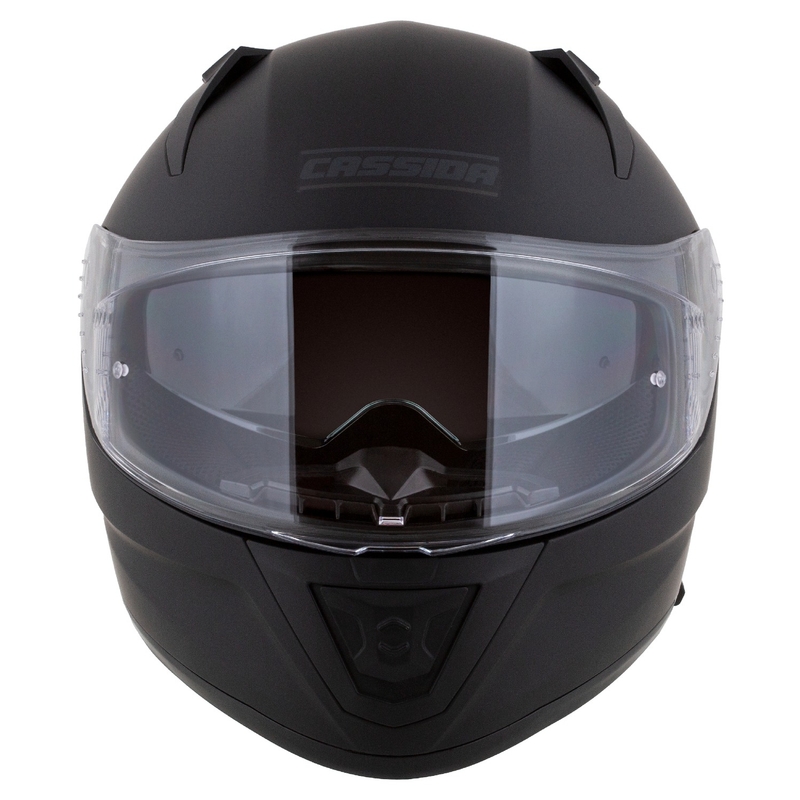 Cassida Aero Integraalne mootorratta kiiver matt must-hall