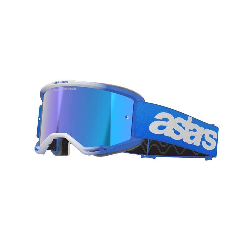 Alpinestars Vision 5 Blaze motokrossiprillid sinise peegliläätsega sinine