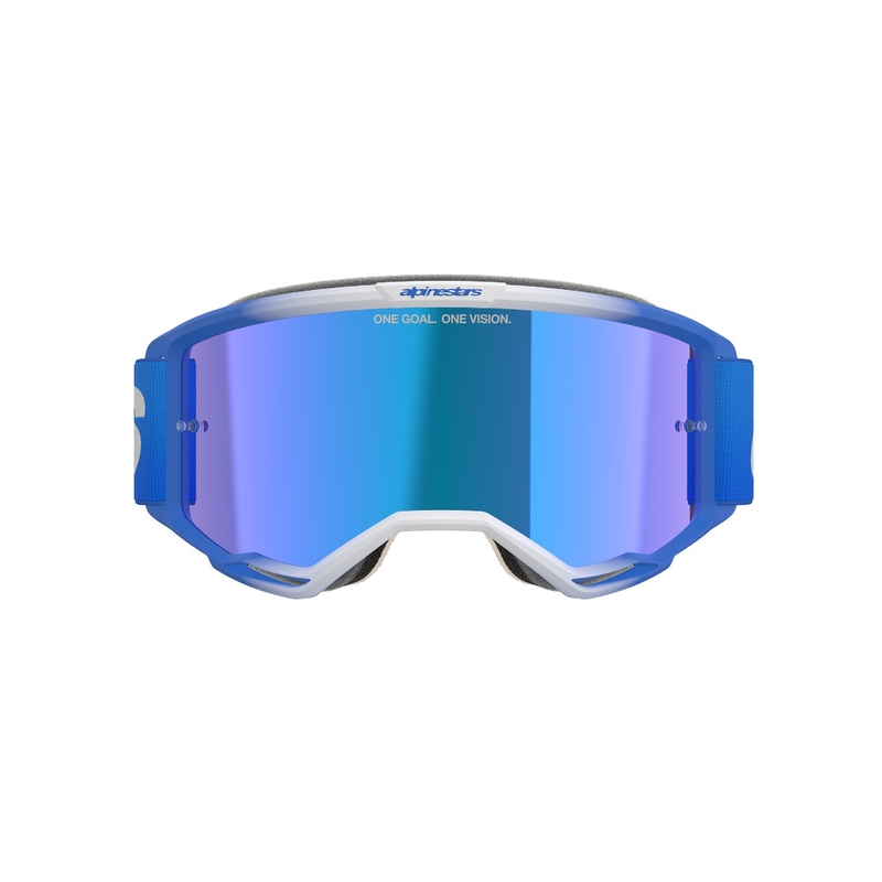 Alpinestars Vision 5 Blaze motokrossiprillid sinise peegliläätsega sinine