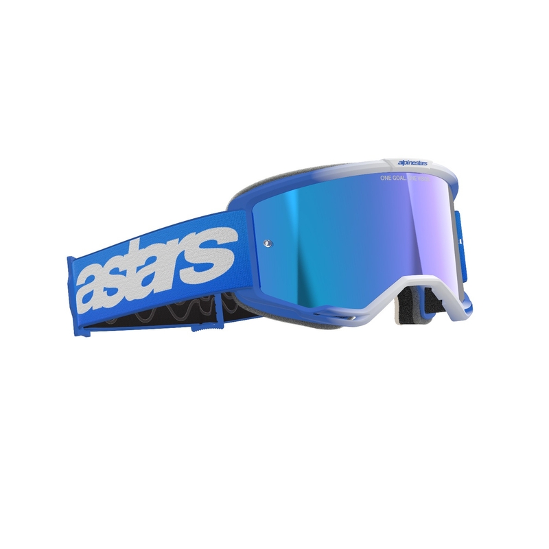 Alpinestars Vision 5 Blaze motokrossiprillid sinise peegliläätsega sinine