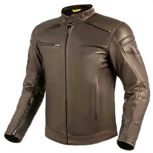 Nahast mootorratta jakk Shima Hunter+ 2.0 pruun