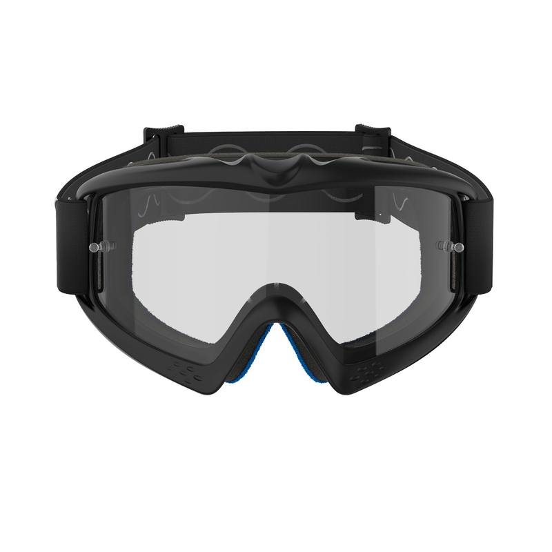 Alpinestars Vision Youth Corp laste motokrossiprillid mustad läbipaistva klaasiga