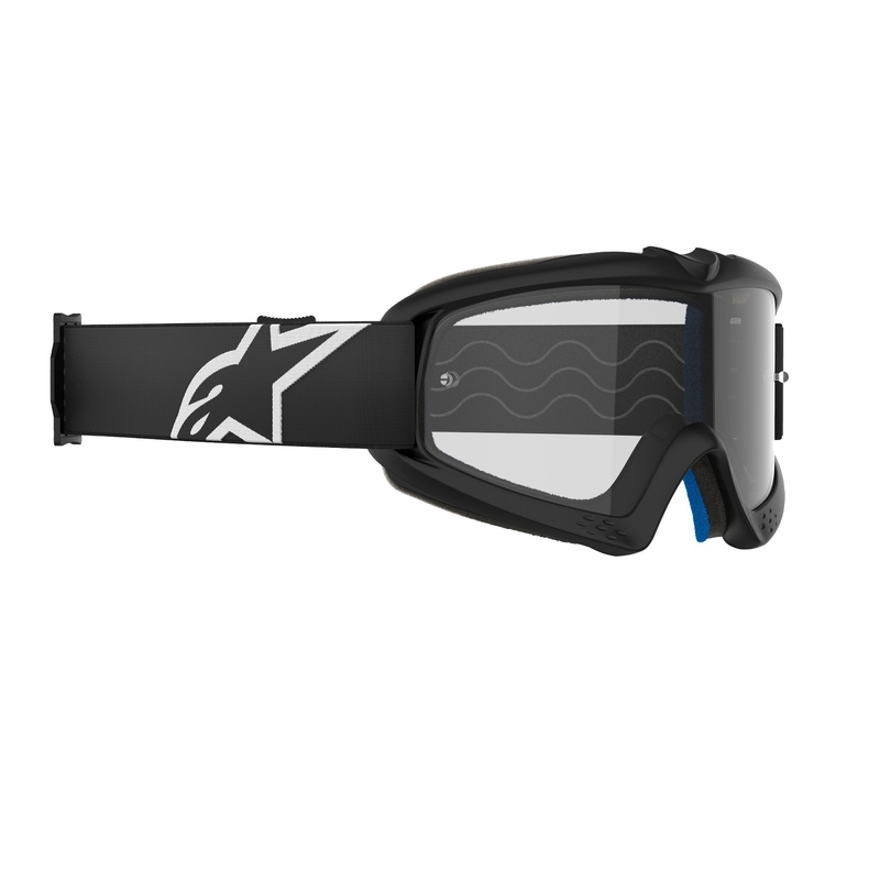 Alpinestars Vision Youth Corp laste motokrossiprillid mustad läbipaistva klaasiga