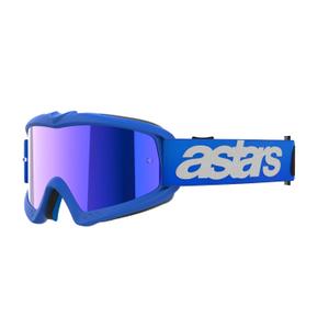 Alpinestars Vision Youth Blaze sinised laste motokrossiprillid sinise peegliläätsega