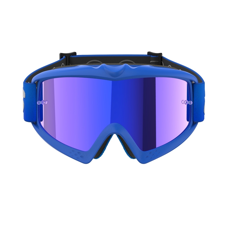 Alpinestars Vision Youth Blaze sinised laste motokrossiprillid sinise peegliläätsega