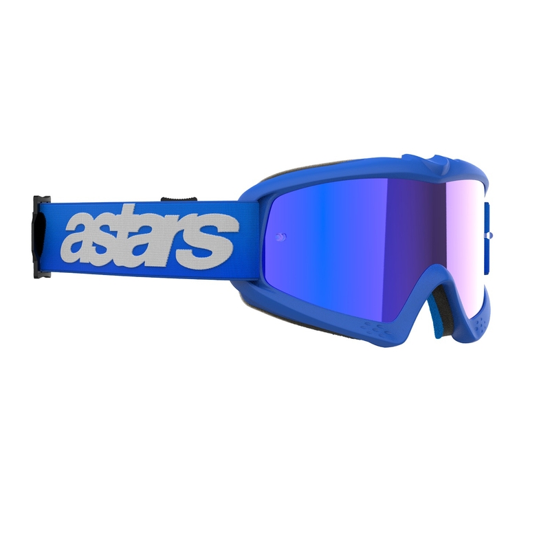 Alpinestars Vision Youth Blaze sinised laste motokrossiprillid sinise peegliläätsega