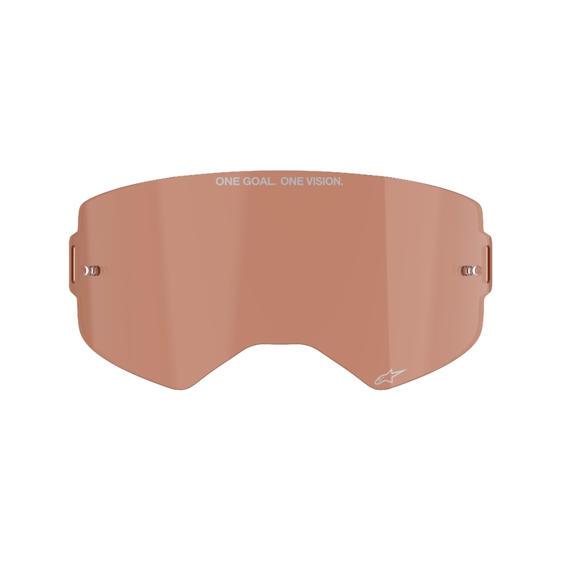 Plexi Alpinestars Supertech oranž-pruun-afterburn kaitseprillidele