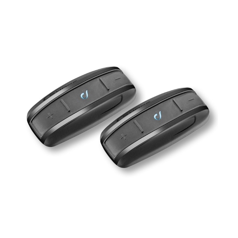 Bluetooth handsfree CellularLine Interphone SHAPE - Twin Pack