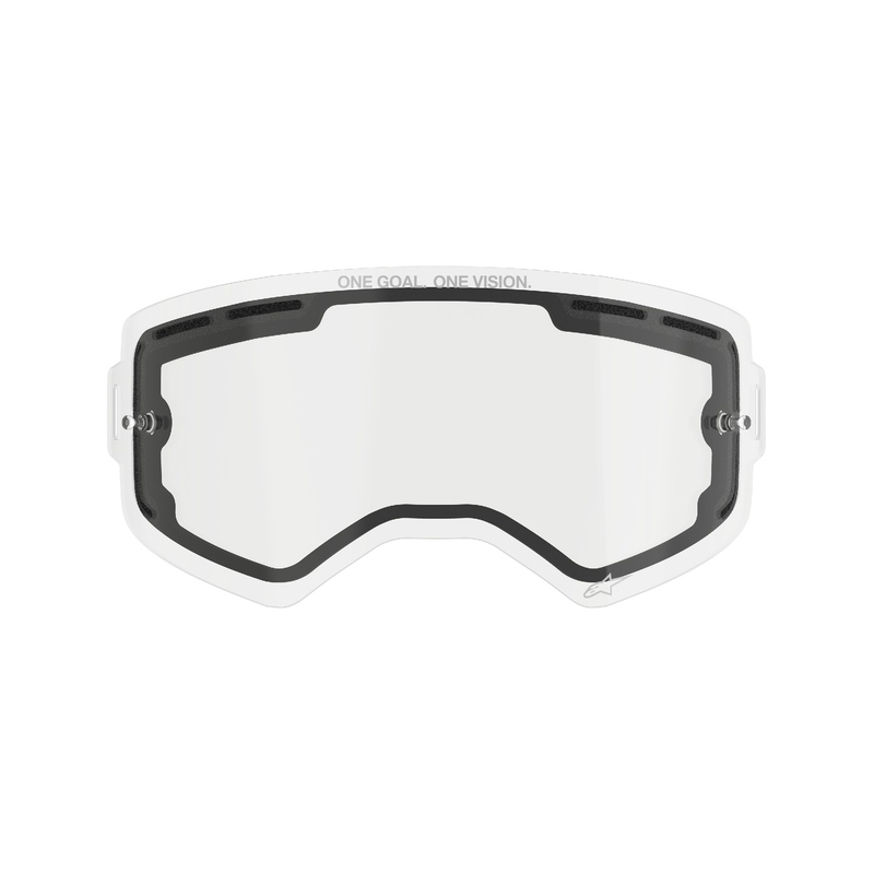 Alpinestars Supertech topelt antifog läbipaistev pleksiklaas