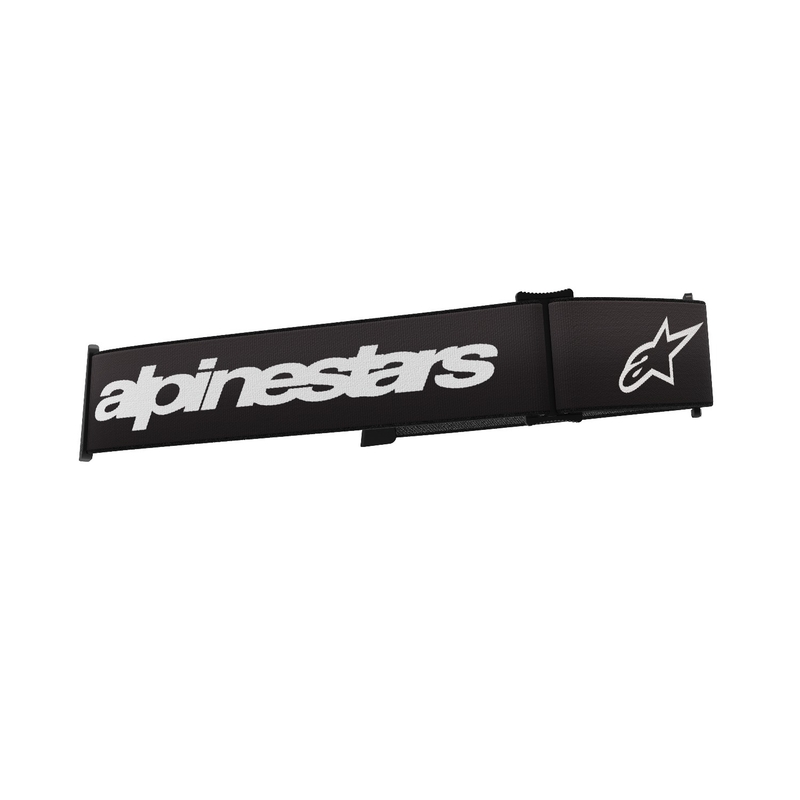 Alpinestars Supertech/Vision 8 must-valge prillirihm