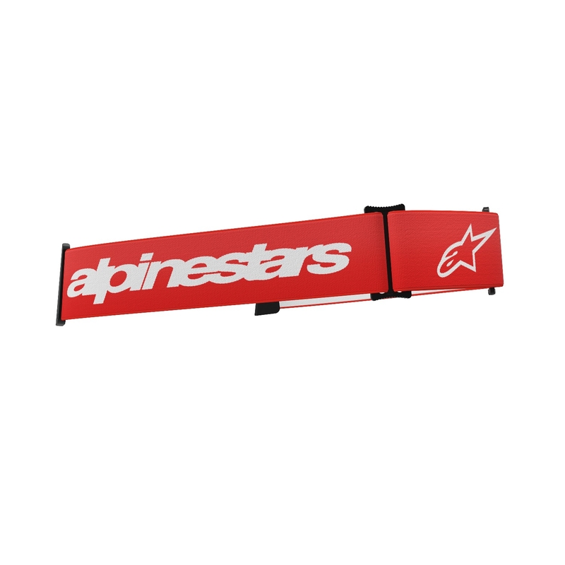 Alpinestars Supertech/Vision 8 kaitseprillide rihma punane ja valge