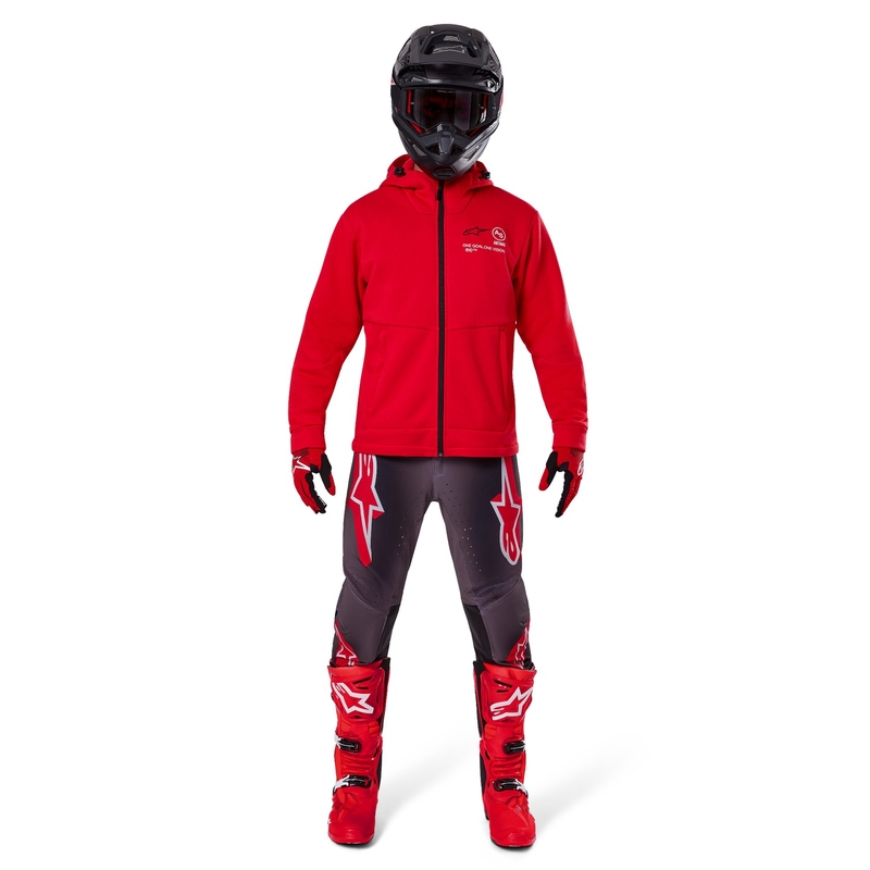 Alpinestars Racer MX Fleece punane