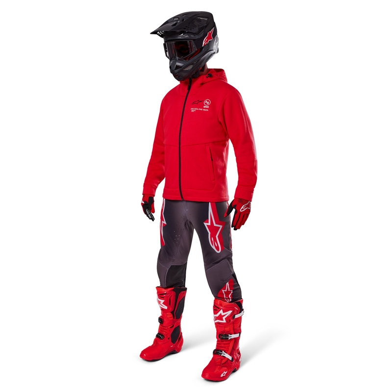 Alpinestars Racer MX Fleece punane