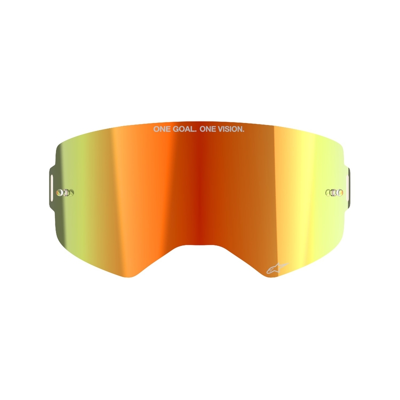 Alpinestars Supertech Absolute Vision™ kaitseprillidele mõeldud pleksiklaas peegelpuna