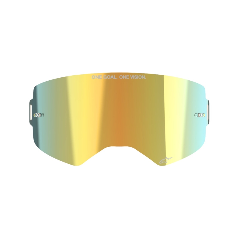 Alpinestars Supertech Absolute Vision™ peegelkuldne pleksiklaas