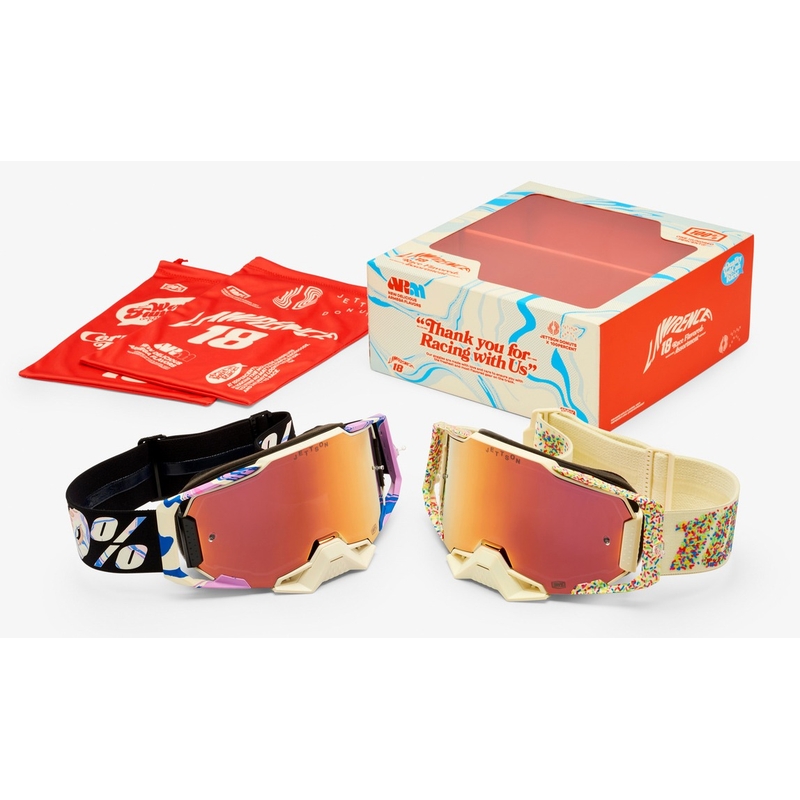 Motokrossiprillide komplekt 100% Armega 2 Le Donut 2 tk