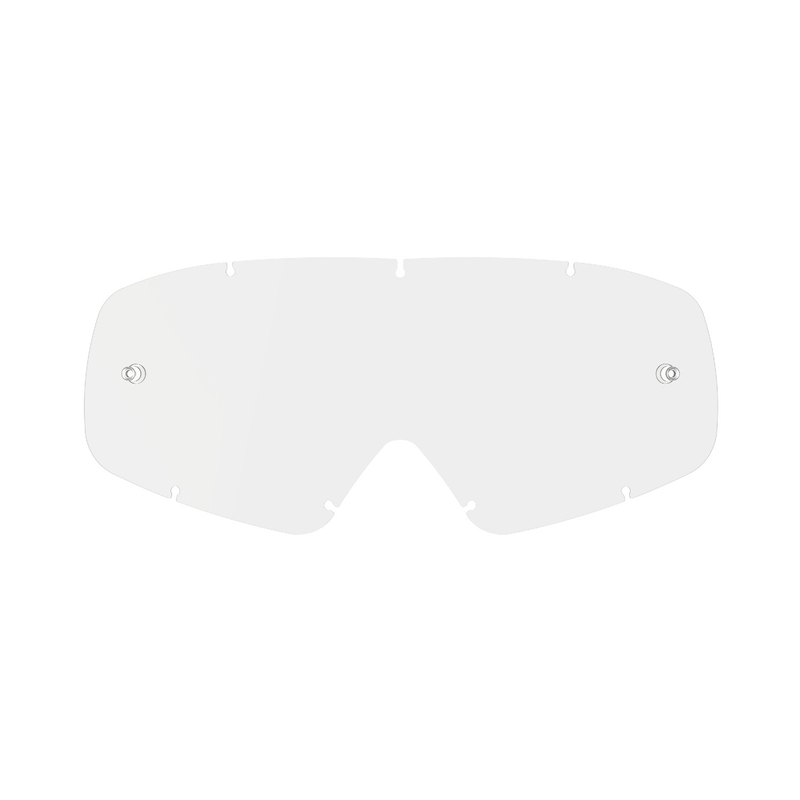 Laste plexi Alpinestars Vision Youth kaitseprillidele läbipaistev