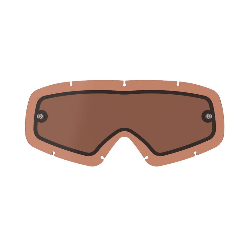 Alpinestars Vision Youth double antifog oranž-pruun-afterburn