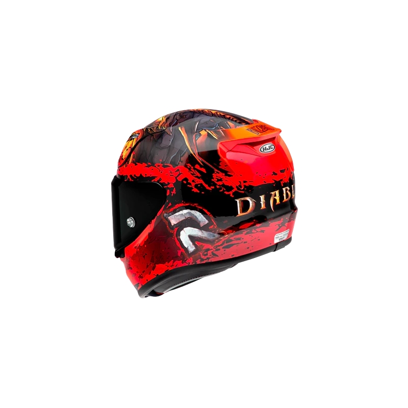 Integreeritud kiiver HJC RPHA 12 Diablo Blizzard punane allahindlus