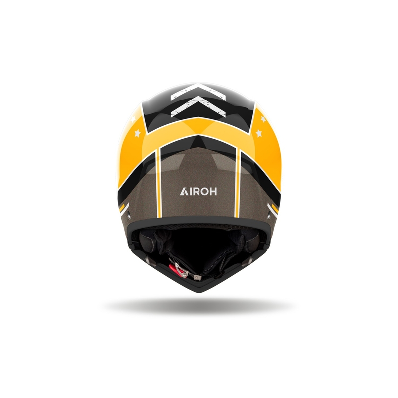 Airoh J110 Command modulaarne mootorratta kiiver läikiv kollane