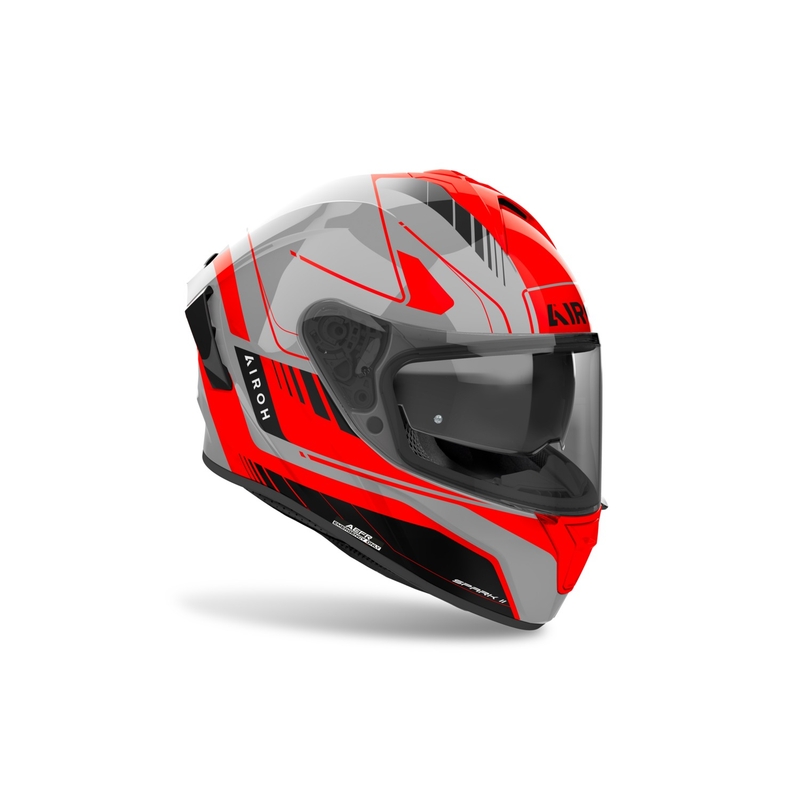 Integrální helma na motorku Airoh SPARK 2 Chrono lesklá oranžová