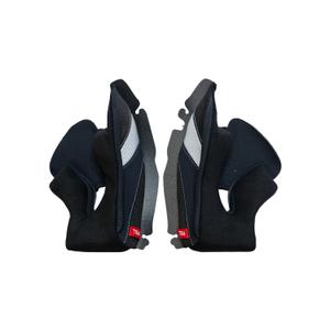 Airoh SPARK 2 kiivrile sobivad sisemised põsepehmendused mustad