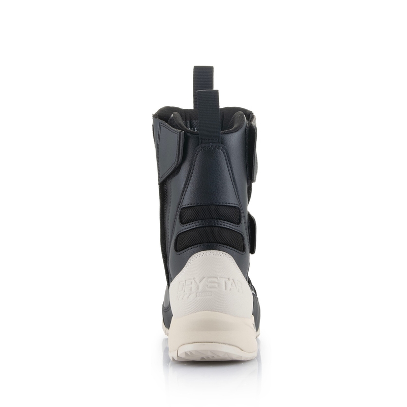 Alpinestars Stella RT-7 Drystar must-valge naiste mootorratta saapad