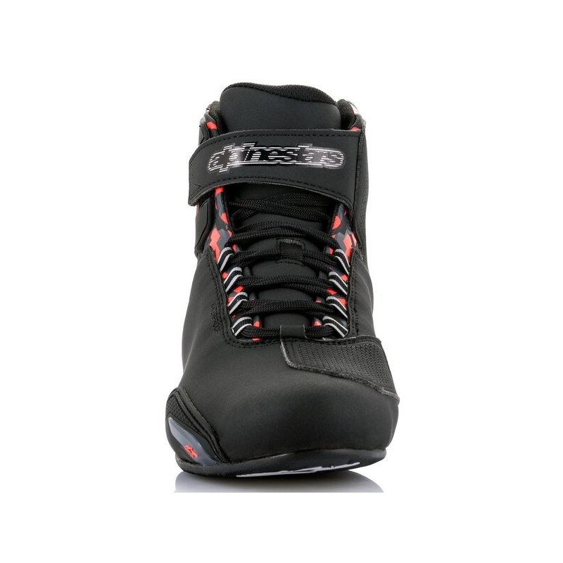 Alpinestars Sektor veekindlad must-punane-hall-toonekollane mootorratta saapad