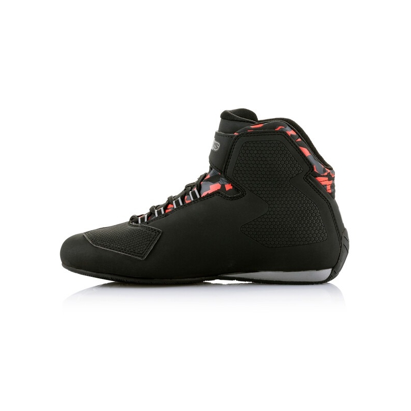 Alpinestars Sektor veekindlad must-punane-hall-toonekollane mootorratta saapad