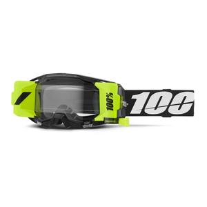 Motokrossiprillid 100% ARmatic Forecast must läbipaistva pleksiga