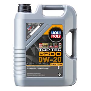 LIQUI MOLY Top Tec 6200 0W-20 sünteetiline mootoriõli 5 l