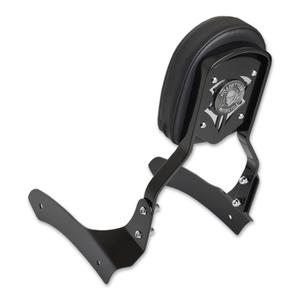 Esikaaslase seljatugi - KAWASAKI Vulcan S 650 koos RoadStyler motiiviga must matt