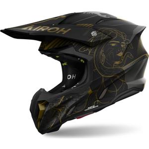 Motokrossikiiver Airoh Twist 3 Titan matt