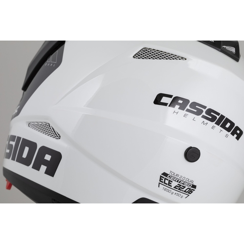 Enduro kiiver Cassida Tour 2.0 X-tra fluo kollane-must-punane-hall musta matt visiiriga