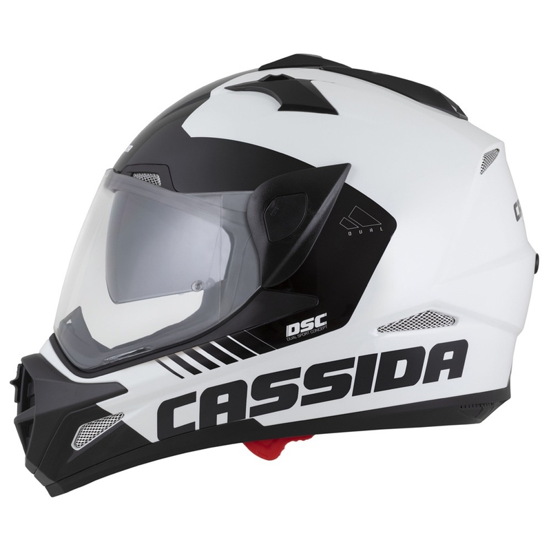 Enduro kiiver Cassida Tour 2.0 X-tra matt roheline-hall-must musta matt visiiriga