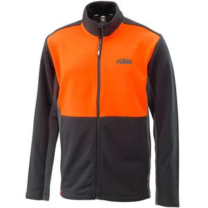Kapuutsiga KTM Mechanic Zip must-oranž