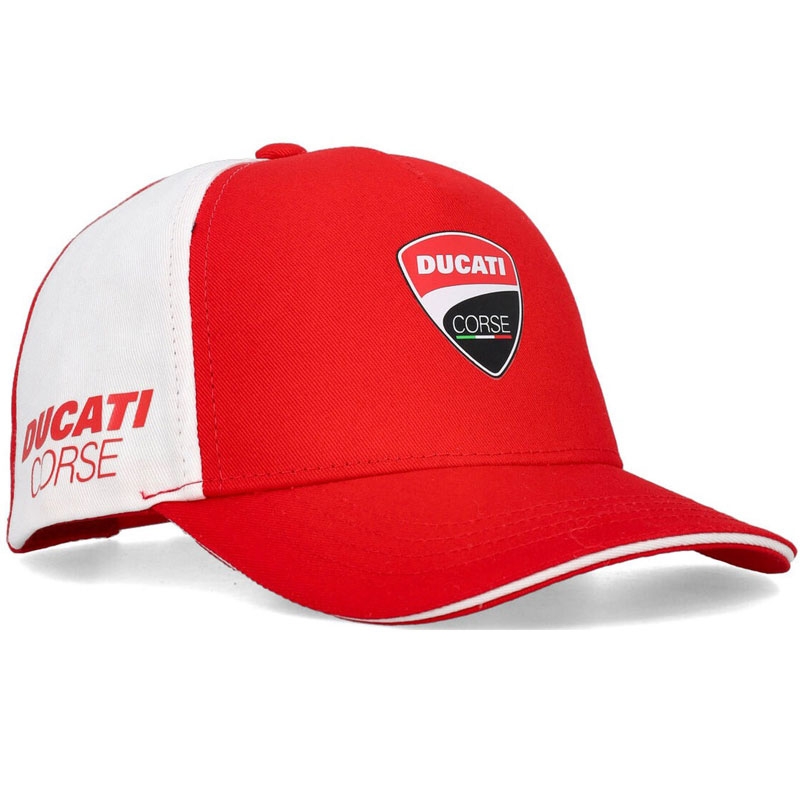 Dětská snapback kšiltovka Ducati červeno-bílá