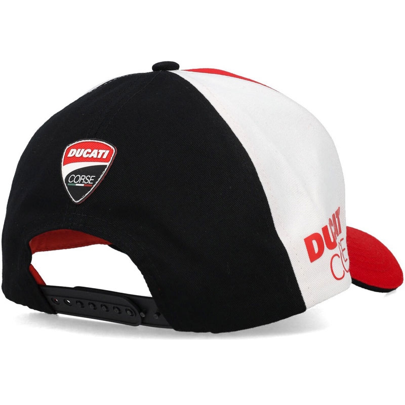 Ducati snapback müts punane-valge-must