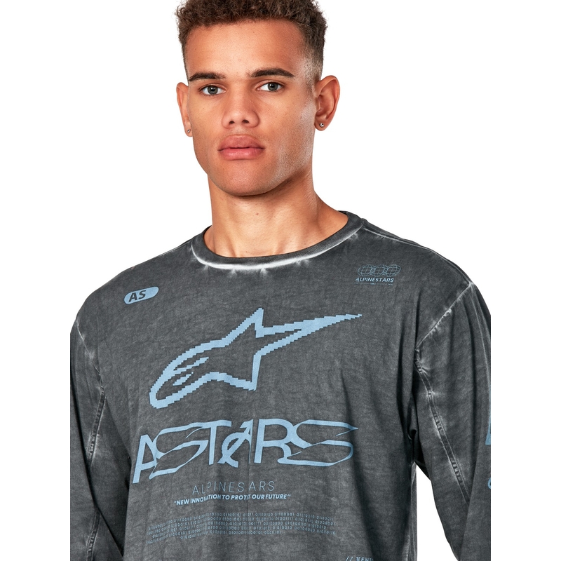 Tričko s dlouhým rukávem Alpinestars Nook Knit tmavě šedé
