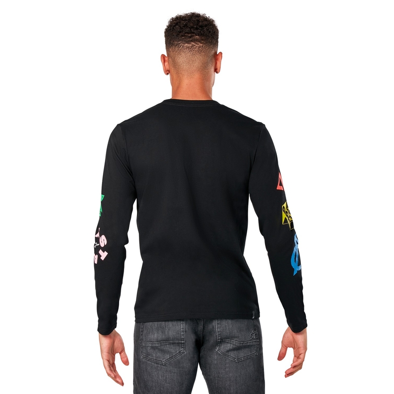 Tričko s dlouhým rukávem Alpinestars Brundo CSF černé