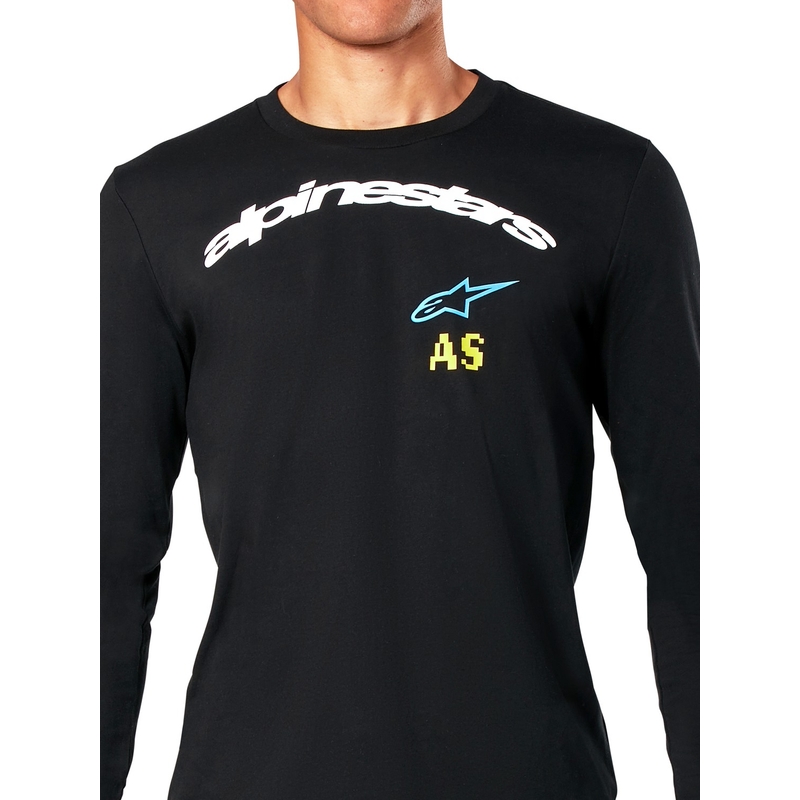 Tričko s dlouhým rukávem Alpinestars Brundo CSF černé